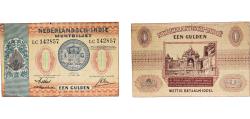World Coins - Indonesia Netherlands East Indies United East India Company 1940 1 Gulden Paper VF P 108