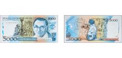World Coins - Brazil Federative Republic of Brazil 1989 5 Cruzados Novos (overprinted on P# 214) Paper (177400000) UNC P 217 AI Notes C200 AI Notes C201