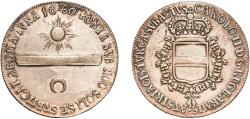 World Coins - Spanish Netherlands 1686 Counter token - On the help of Charles II of Spain against the Turks Copper 8.69g XF  Dugniolle 4528 V.Q. 13925 MMN 2793 Slg. Julius 306 Slg. Dogan 6209 H