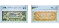 World Coins - Argentina Federal Republic 1869 5 Pesos (Bolivianos) Paper Choice About Unc 58  P S1783 Bauman ENR-120