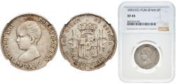 World Coins - Spain Kingdom 1892 