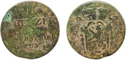 World Coins - Germany Duchy of Palatinate-Birkenfeld-Zweibrücken Holy Roman Empire 1774 1 Kreuzer - Christian IV Copper 6.6g VF  KM 56