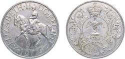 World Coins - Great Britain 1977 25 New Pence - Elizabeth II (Silver Jubilee) Copper-nickel (37061160) 28.28g UNC KM 920 Sp LL2