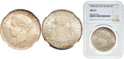 World Coins - Spain Kingdom 1899 
