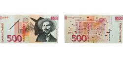 World Coins - Slovenia Republic 1992 500 Tolarjev Paper VF Repaired  P 16 Čop 550.52