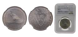 World Coins - Germany Weimar Republic 1930 A 3 Reichsmark (Liberation of Rhineland) Silver (.500) Berlin Mint (1734080) 15g NGC MS 63  KM 70 J 345