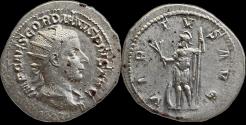 Ancient Coins - Roman Empire - Gordian III, AD 238-244 - AR Antoninianus
