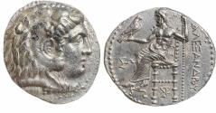 Ancient Coins - Kings of Macedon - Name of Alexander III, 336-323 BC - AR Tetradrachm