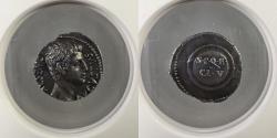 Ancient Coins - Augustus, 27 BC-AD 14 - AR Denarius - NGC Choice AU