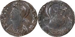 Ancient Coins - Commemorative Series, AD 330-354 - Overstruck on Reverse Brockage Error