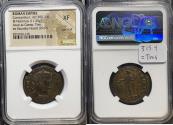 Ancient Coins - Constantius I, AD 293-305 - BI Nummus - NGC XF - ex Rauceby Hoard