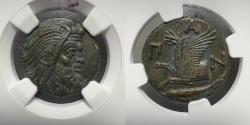 Ancient Coins - Cimmerian Bosporos, Pantikapaion - c.310-304/3 BC - NGC Choice XF