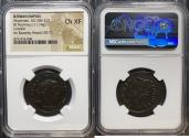Ancient Coins - Maximian, AD 286-310 - BI Nummus - NGC CHXF - London - ex Rauceby Hoard