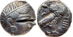 Ancient Coins - Mazakes, Satrap of Mesopotamia, c.331-323/2 BC - AR Tetradrachm