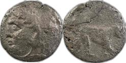 Ancient Coins - Carthage, Libyan Revolt - c.241-238 BC - BI Shekel