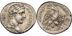 Ancient Coins - Laodicea ad Mare - Caracalla, AD 198-217 - AR Tetradrachm - NGC XF Fine Style
