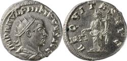 Ancient Coins - Roman Empire - Philip II, AD 247-249 - AR Antoninianus
