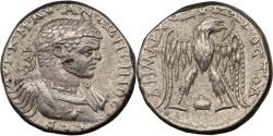 Ancient Coins - Mesopotamia, Edessa - Caracalla, AD 198-217 - BI Tetradrachm - NGC XF