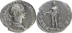 Ancient Coins - Roman Empire - Trajan, AD 98-117 - AR Denarius