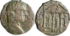Ancient Coins - Phoenicia, Tripolis - Elagabalus, AD 218-222 - AE Diassarion