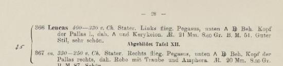 Ancient Coins - Akarnania, Leukas - c.350-320 BC - AR Stater - ex Egger 1909