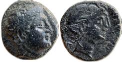 Ancient Coins - Thessaly, Phalanna - Mid 4th century BC - AE Trichalkon