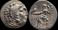 Ancient Coins - Kingdom of Macedon - Alexander III, 323-280 BC - AR Drachm