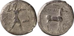 Ancient Coins - Bruttium, Kaulonia - c.475-425 BC - AR Stater