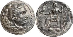 Ancient Coins - Kings of Macedon - Name of Alexander III, 336-323 BC - AR Tetradrachm
