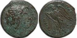 Ancient Coins - Sicily, Syracuse - Hiketas II, 287-278 BC - AE Litra