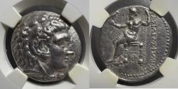 Ancient Coins - Philip III Arrhidaios, 323-317 BC - AR Tetradrachm - Rare Type