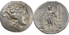 Ancient Coins - Islands off Thrace - Thasos, c.140-110 BC - AR Tetradrachm