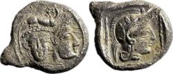 Ancient Coins - Philistia - Uncertain mint, Mid 5th Century-4th Century BC - AR Drachm