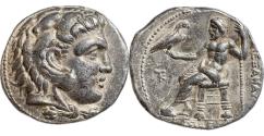 Ancient Coins - Cyprus, Kition - Alexander III, 336-323 BC - AR Tetradrachm - Pumiathon