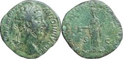 Ancient Coins - Roman Empire - Commodus, AD 177-192 - AE Sestertius