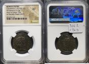 Ancient Coins - Constantius I, AD 293-305 - BI Nummus - NGC XF - ex Rauceby Hoard