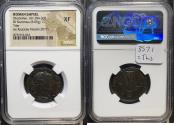 Ancient Coins - Diocletian, AD 284-305 - BI Nummus - NGC XF - ex Rauceby Hoard