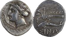 Ancient Coins - Paphlagonia, Sinope - c.330-300 BC - AR Drachm