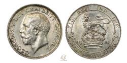 World Coins - George V 1911 Silver Shilling
