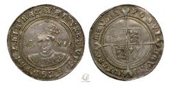 World Coins - Edward VI 1551-1553 Silver Shilling