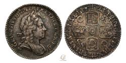 World Coins - George I 1723 Silver Sixpence