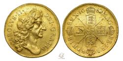 World Coins - Charles II 1682 Gold Two Guineas – Rare