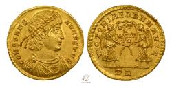 Ancient Coins - Constans 345 Gold Solidus