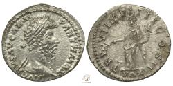 Ancient Coins - Lucius Verus AD 166 Silver Denarius
