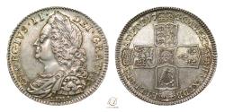 World Coins - George II Silver Halfcrown 1746