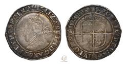 World Coins - Elizabeth I 1582 Silver Sixpence
