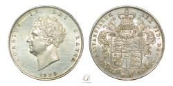 World Coins - George IV 1825 Silver Halfcrown