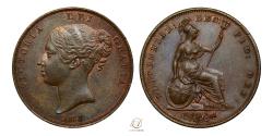 World Coins - Victoria 1853 Copper Penny