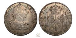 World Coins - Mexico – Charles III 1780 Silver 8 Reales