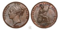 World Coins - Victoria 1858 Copper Penny